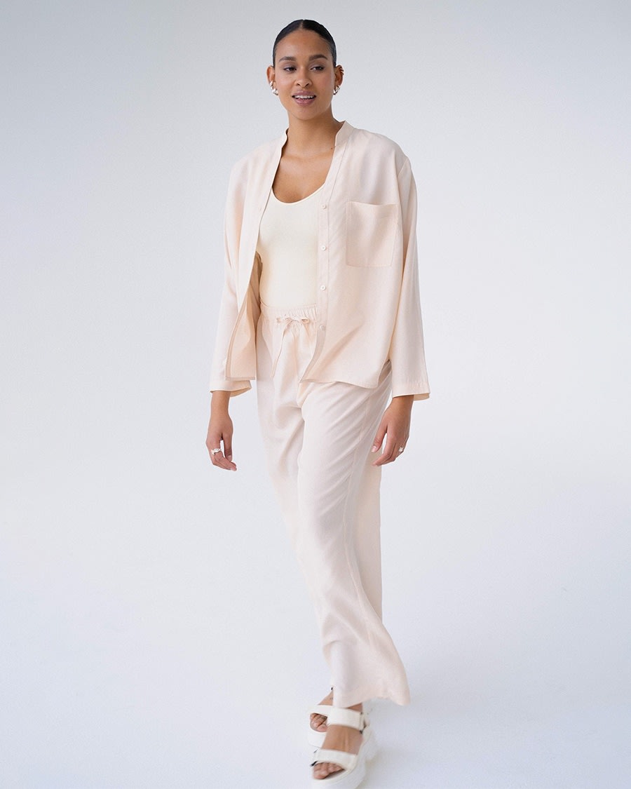 Sleep pyjamas skjorte - Light rose