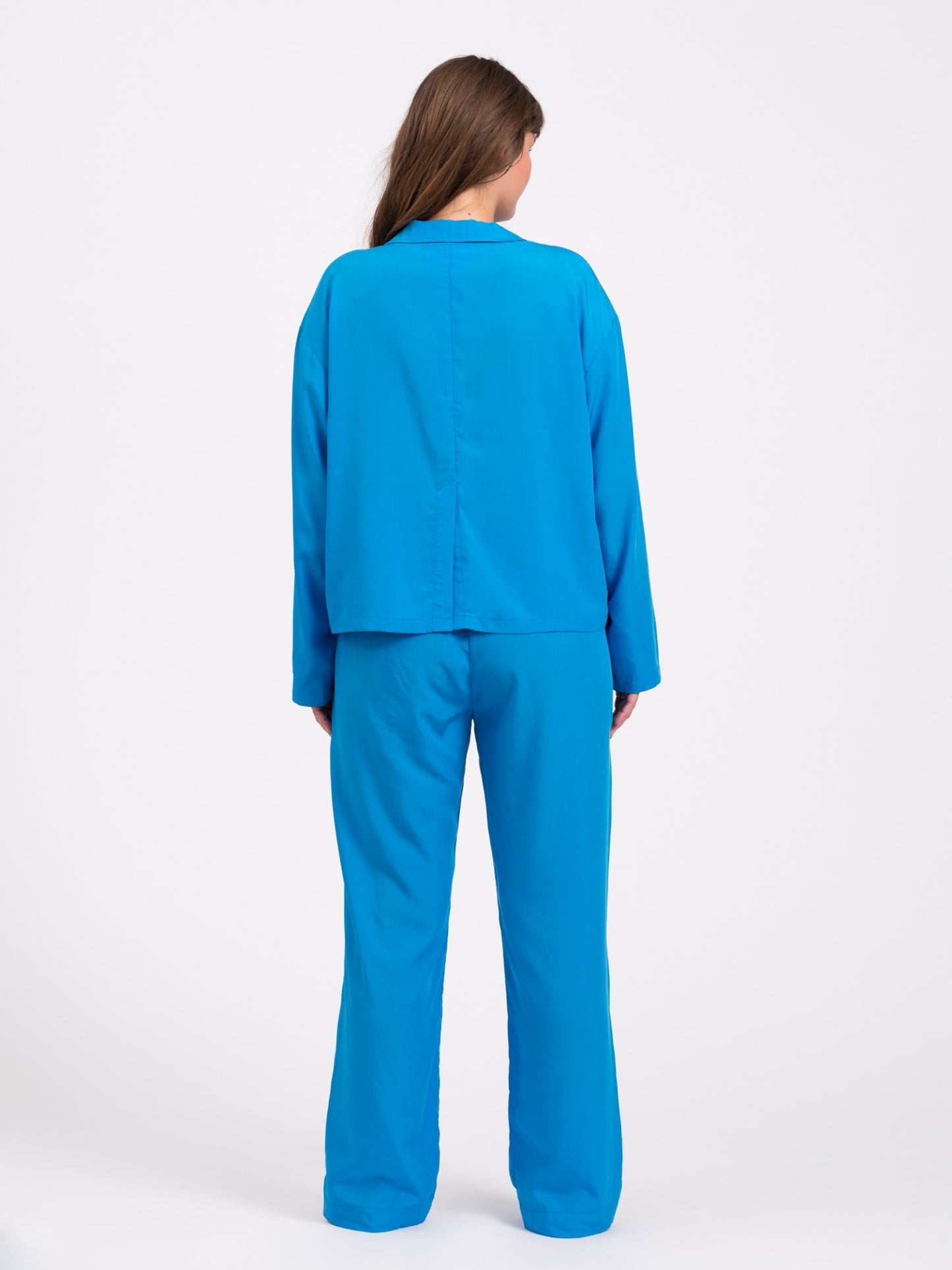 Snuggle pyjamas skjorte - Bright blue