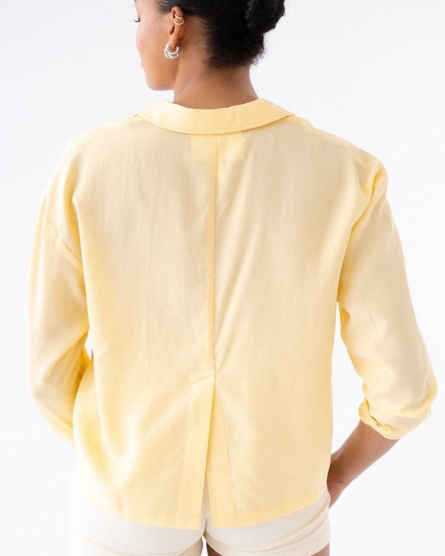 Snuggle pyjamas skjorte - Yellow