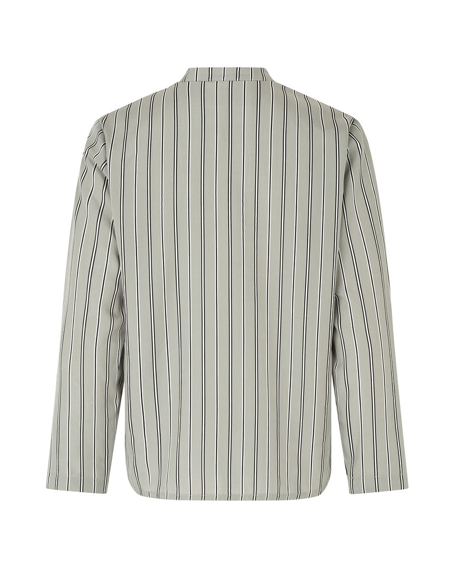 Sleep pyjamas skjorte - dust mint stribe