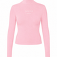 Faye High Neck w/Logo Functional Comfort-Cream Pink
