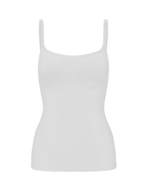 Second Skin Cami Top - White