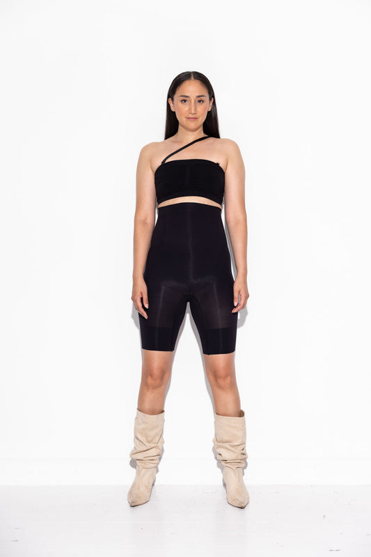 Alfie Shaping Shorts - Black (skjult skridt åbning) (Lev. Februar 2026)