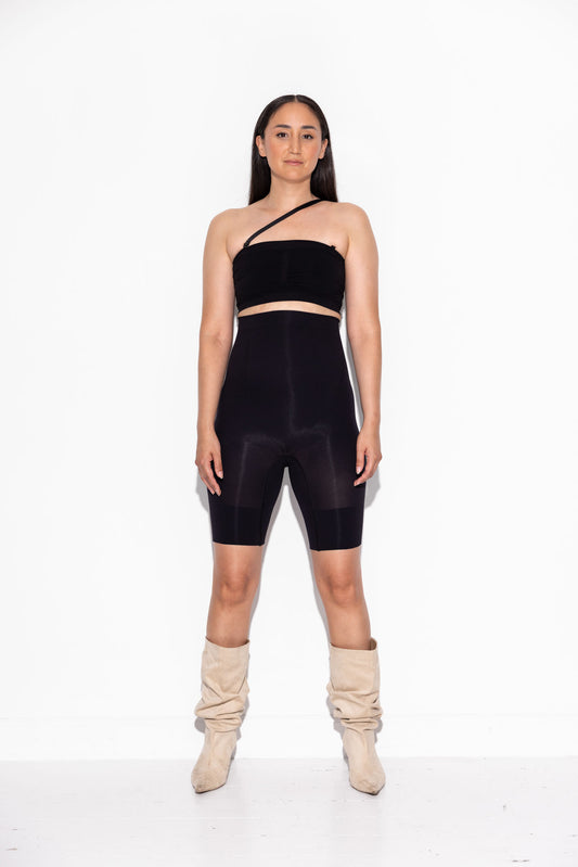 Alfie Shaping Shorts - Black (skjult skridt åbning) (Lev. Februar 2026)