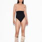 Second Skin High waist thong - Black