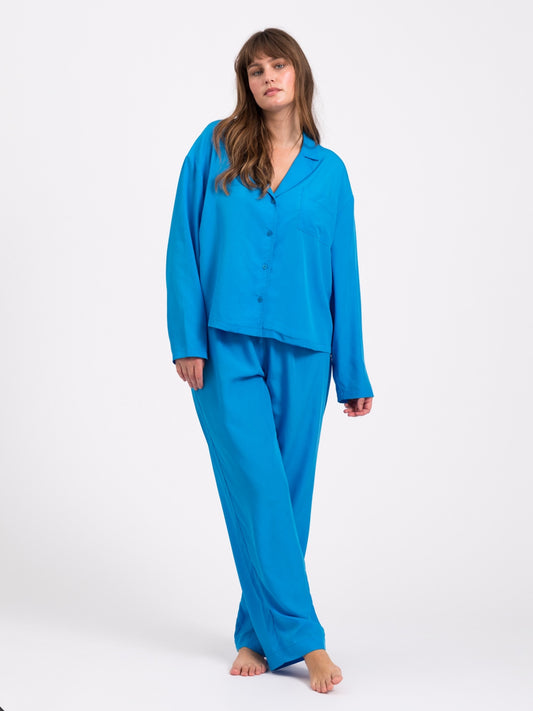 Snuggle pyjamas buks - Bright Blue