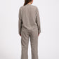 Sleep pyjamas skjorte - dust mint stribe