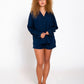 Sleep pyjamas skjorte - Midnight Blue