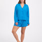 Snuggle pyjamas shorts - Bright Blue