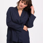 Sleep pyjamas skjorte - Midnight Blue