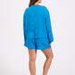 Snuggle pyjamas shorts - Bright Blue